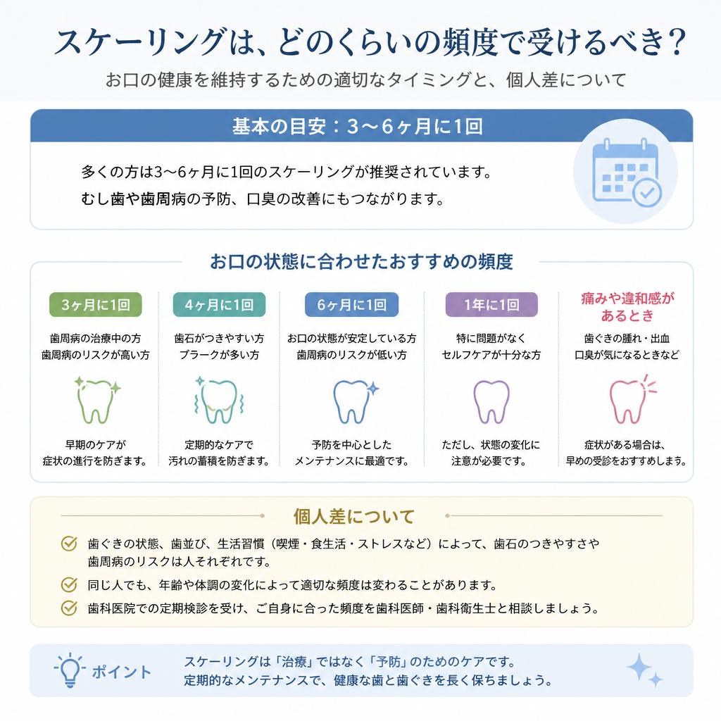 5. スケーリングの頻度とタイミング