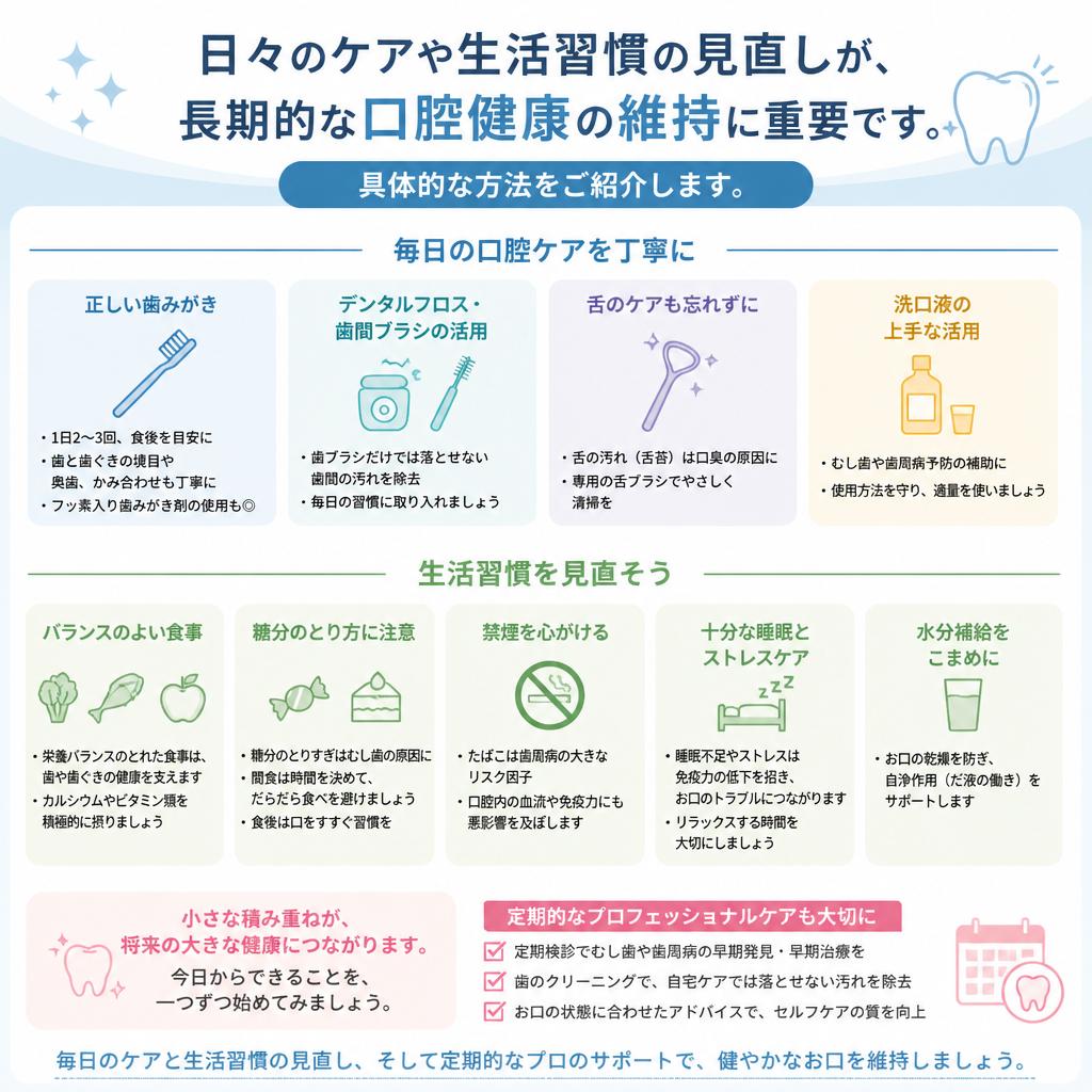 健康維持のためにできること